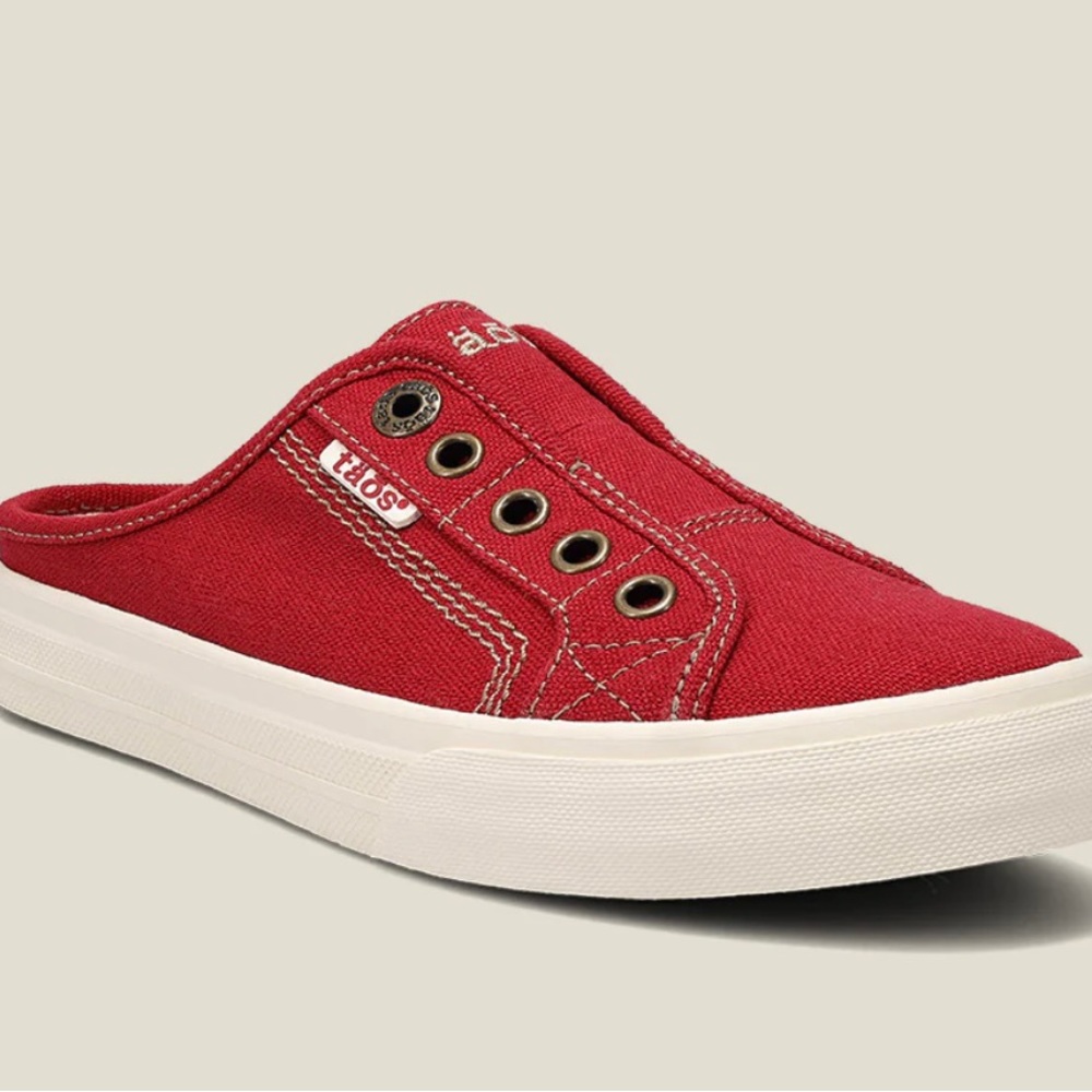 Taos Red Ez Soul Red slide sneakers SZ9